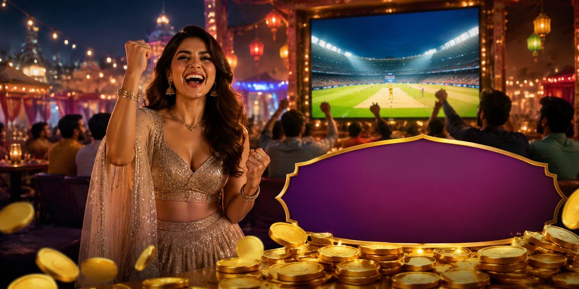 Indian player enjoying cricket betting online